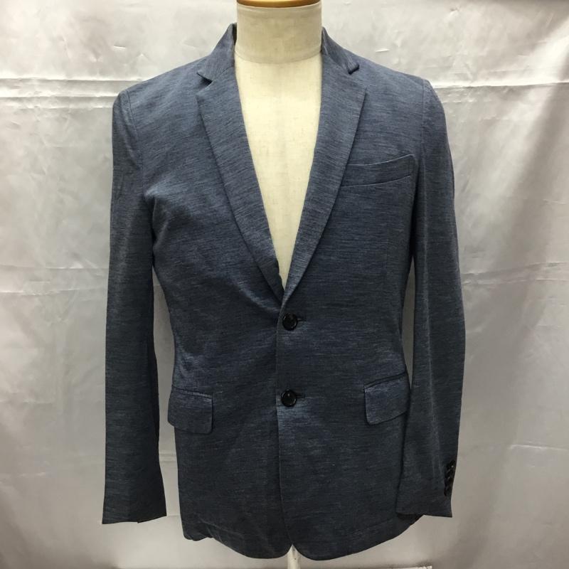 ポールスミス Paul Smith ジャケット、上着 ジャケット、ブレザー pp-bg-46977 ジャージーテーラードジャケット カジュアルジャケット カラージャケット S 無地 紺 / ネイビー /  メンズ USED 古着 中古 10106511