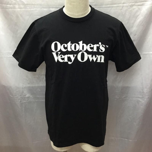 オクトーバーズ ベリー オウン OCTOBERS VERY OWN Tシャツ 半袖 半袖カットソー プリントTシャツ クルーネックカットソー L プリント 黒 / ブラック /  メンズ USED 古着 中古 10111942