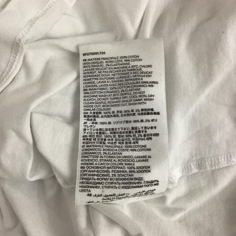 アミ ami Tシャツ 半袖 M 無地 白 / ホワイト /  メンズ USED 古着 中古 10128253