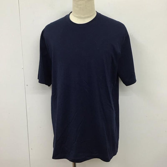 ワイスリー Y-3 Tシャツ 半袖 gv4114 Tシャツ 半袖カットソー スポーツウェア L ロゴ、文字 紺 / ネイビー /  メンズ USED 古着 中古 10115938