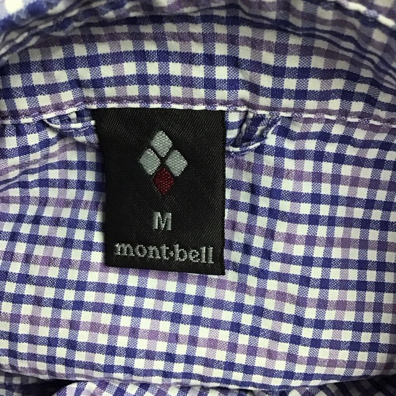 モンベル mont-bell シャツ、ブラウス 長袖 ボタンダウンシャツ M チェック マルチカラー / マルチカラー /  レディース USED 古着 中古 10121166