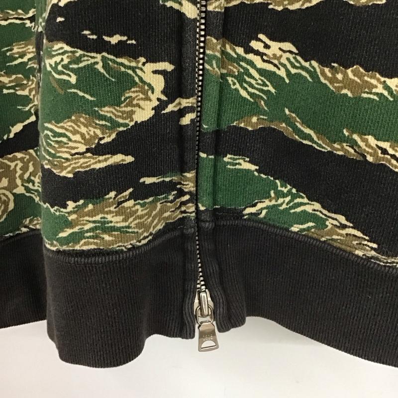アベイシングエイプ A BATHING APE パーカー 長袖 ジップアップ XXS 総柄 マルチカラー / マルチカラー /  レディース USED 古着 中古 10139923