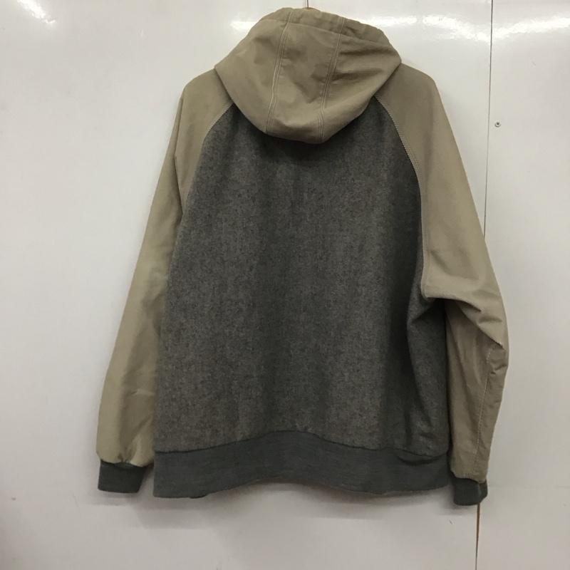 フィルザビル FILL THE BILL ジャケット、上着 ジャケット、ブレザー 101-182043 コーデュロイ ラグランスリーブ パーカー フード 2 無地 灰 / グレー / X ベージュ / ベージュ /  メンズ USED 古着 中古 10145219