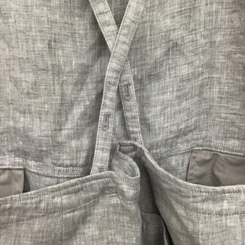 ジャーナルスタンダード レリューム JOURNAL STANDARD relume サロペット・オーバーオール サロペット、オーバーオール 24030462108110 フレンチリネンサロペット 38 無地 灰 / グレー /  レディース USED 古着 中古 10142264