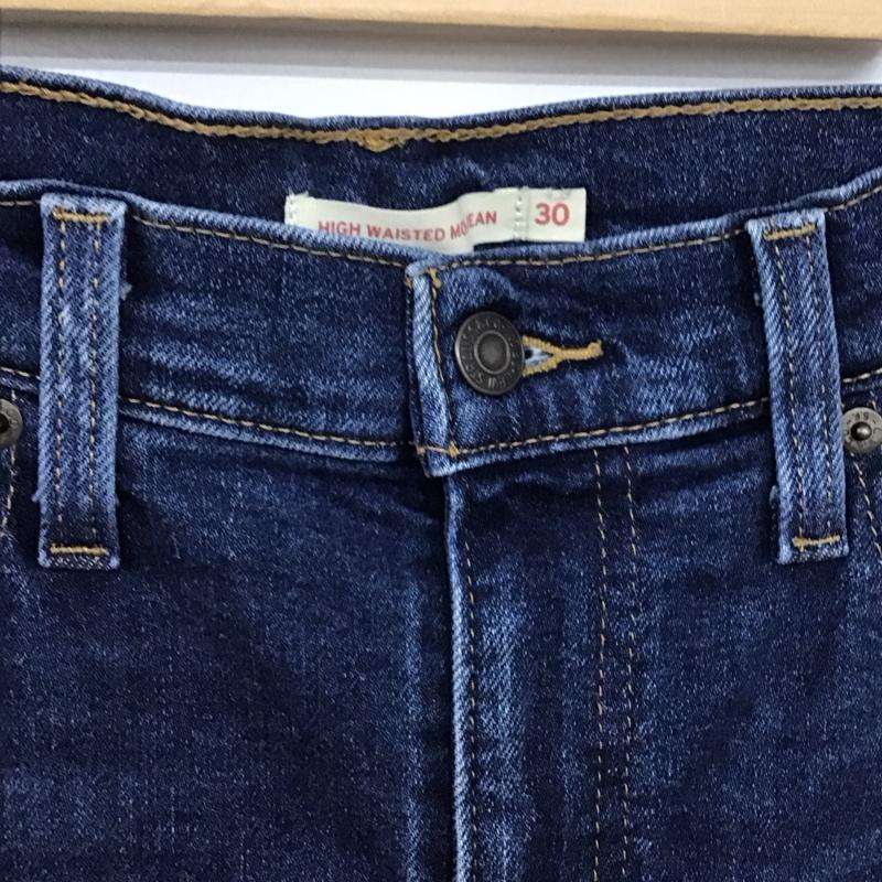 リーバイストラウスアンドコー Levi Strauss & co. パンツ デニム、ジーンズ デニムパンツ ワイドパンツ カジュアルパンツ ストレッチパンツ 30インチ 無地 インディゴ / インディゴ /  メンズ USED 古着 中古 10150726