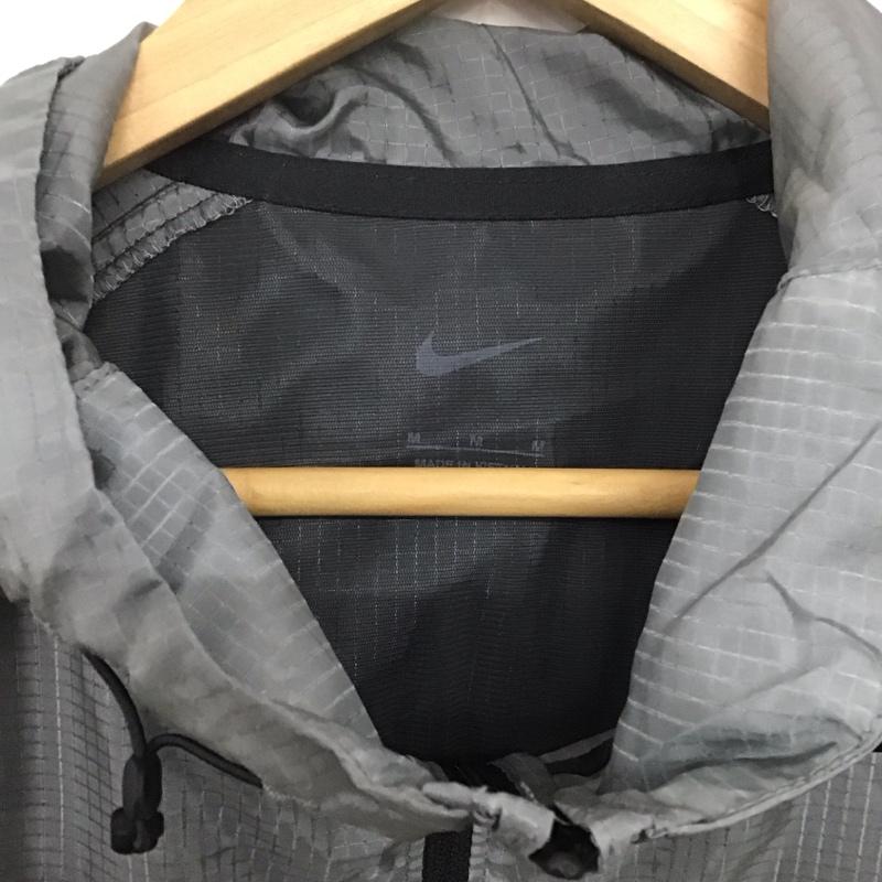 ナイキ NIKE ジャケット、上着 ジャンパー、ブルゾン dd5392-084 ジャケット ジップアップジャージ パーカー M ロゴ、文字 灰 / グレー /  メンズ USED 古着 中古 10144794