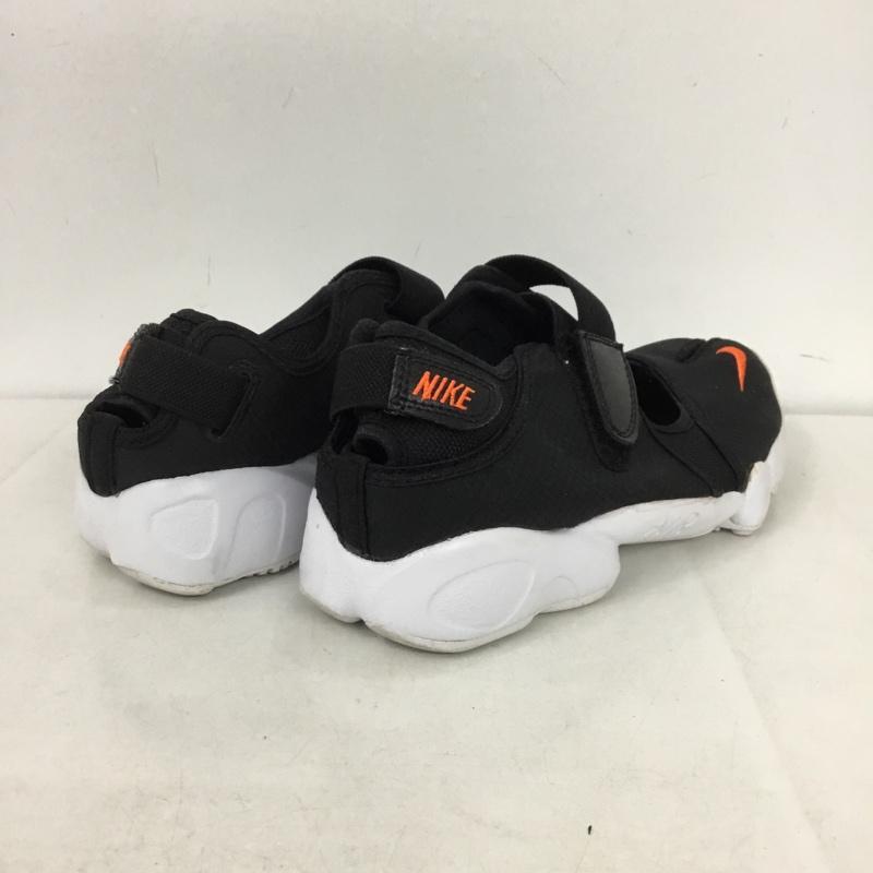 ナイキ NIKE スニーカー スニーカー DN1338-001 WMNS AIR RIFT BR 26cm 26.0cm ロゴ、文字 黒 / ブラック / X 白 / ホワイト / X 橙 / オレンジ /  メンズ USED 古着 中古 10144351