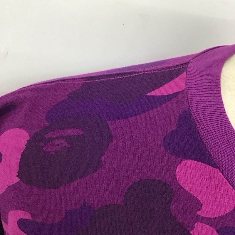 アベイシングエイプ A BATHING APE Tシャツ 半袖 半袖カットソー プリントTシャツ クルーネックカットソー 初期 XL カモフラージュ柄・迷彩 マルチカラー / マルチカラー /  メンズ USED 古着 中古 10127802