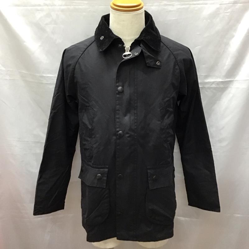 バーブァー Barbour ジャケット、上着 ジャンパー、ブルゾン ジップアップジャケット ジャンパー ジャケット カジュアルジャケット アウター 38 無地 黒 / ブラック /  メンズ USED 古着 中古 10114119