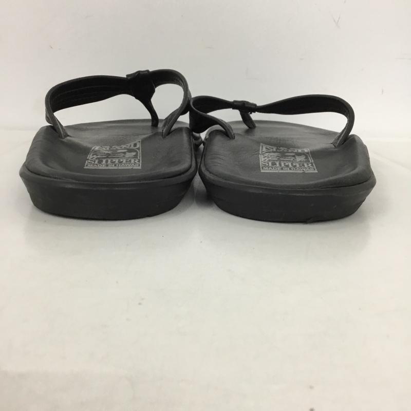 アイランドスリッパ ISLAND SLIPPER サンダル サンダル トングサンダル 10 無地 黒 / ブラック /  メンズ USED 古着 中古 10149666