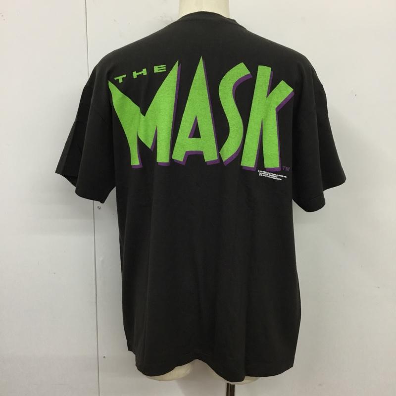 古着 USED Tシャツ 半袖 半袖カットソー プリントTシャツ クルーネックカットソー 映画Tシャツ mask XL プリント 黒 / ブラック /  メンズ USED 古着 中古 10120811