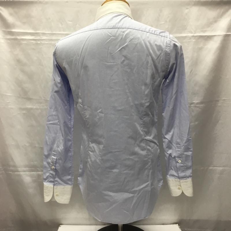 シップス SHIPS シャツ、ブラウス 長袖 111-13-5532 長袖シャツ カラーシャツ カジュアルシャツ 38 無地 水色 / ライトブルー /  メンズ USED 古着 中古 10106596