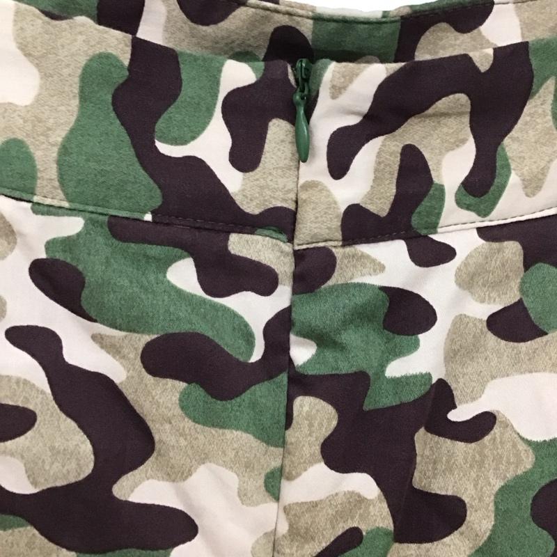 ザラ ZARA パンツ キュロット XS カモフラージュ柄・迷彩 マルチカラー / マルチカラー /  レディース USED 古着 中古 10129302