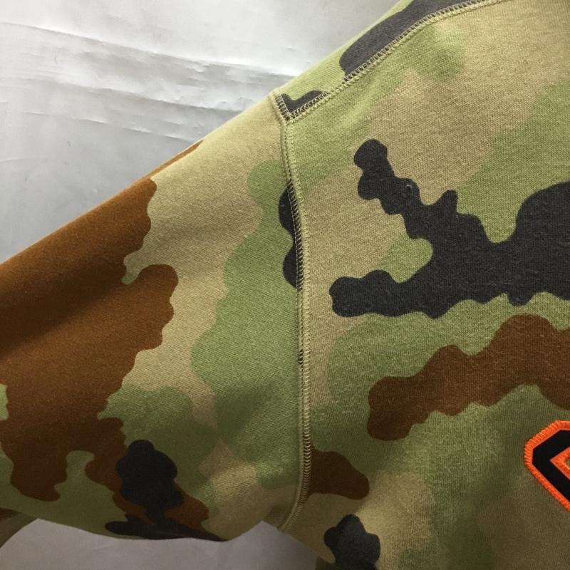 アディダスオリジナルス adidas originals パーカー 長袖 ab8368 カモオーバーサイズAOP 長袖パーカー スウェット L カモフラージュ柄・迷彩 マルチカラー / マルチカラー /  メンズ USED 古着 中古 10109347