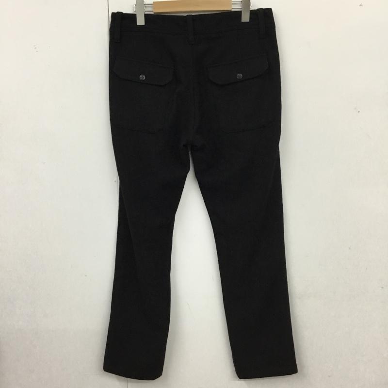 サタデーズサーフニューヨークシティー SATURDAYS SURF NYC パンツ スラックス スラックスパンツ スリムパンツ カジュアルパンツ 31インチ 無地 黒 / ブラック /  メンズ USED 古着 中古 10117683