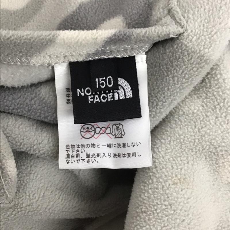 ザノースフェイス THE NORTH FACE ジャケット、上着 ジャンパー、ブルゾン リバーシブル 150cm 無地 X カモフラージュ柄・迷彩 桃 / ピンク / X 灰 / グレー /  ガールズ USED 古着 中古 10136958