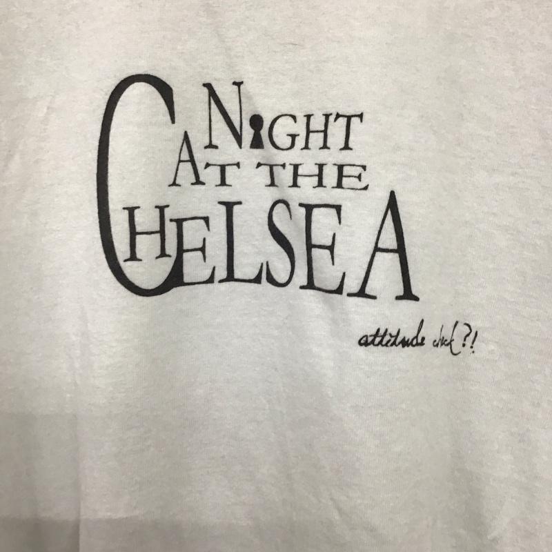 ギルダン GILDAN Tシャツ 半袖 半袖カットソー プリントTシャツ クルーネックカットソー L プリント 白 / ホワイト /  メンズ USED 古着 中古 10132260