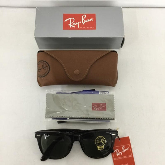 レイバン Ray-Ban めがね・サングラス サングラス RB2140-F WAYFARER カラーレンズ ケース付き ロゴ、文字 茶 / ブラウン /  メンズ USED 古着 中古 10129423
