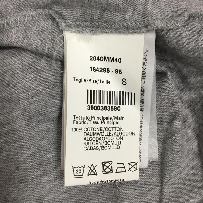 エムエスジーエム MSGM Tシャツ 半袖 半袖カットソー プリントTシャツ クルーネックカットソー S プリント 灰 / グレー /  メンズ USED 古着 中古 10116242