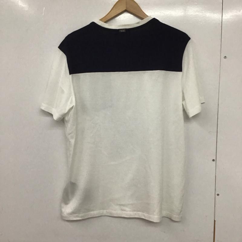 ヘルノ HERNO Tシャツ 半袖 半袖カットソー 無地Tシャツ クルーネックカットソー 46 無地 白 / ホワイト /  メンズ USED 古着 中古 10132172