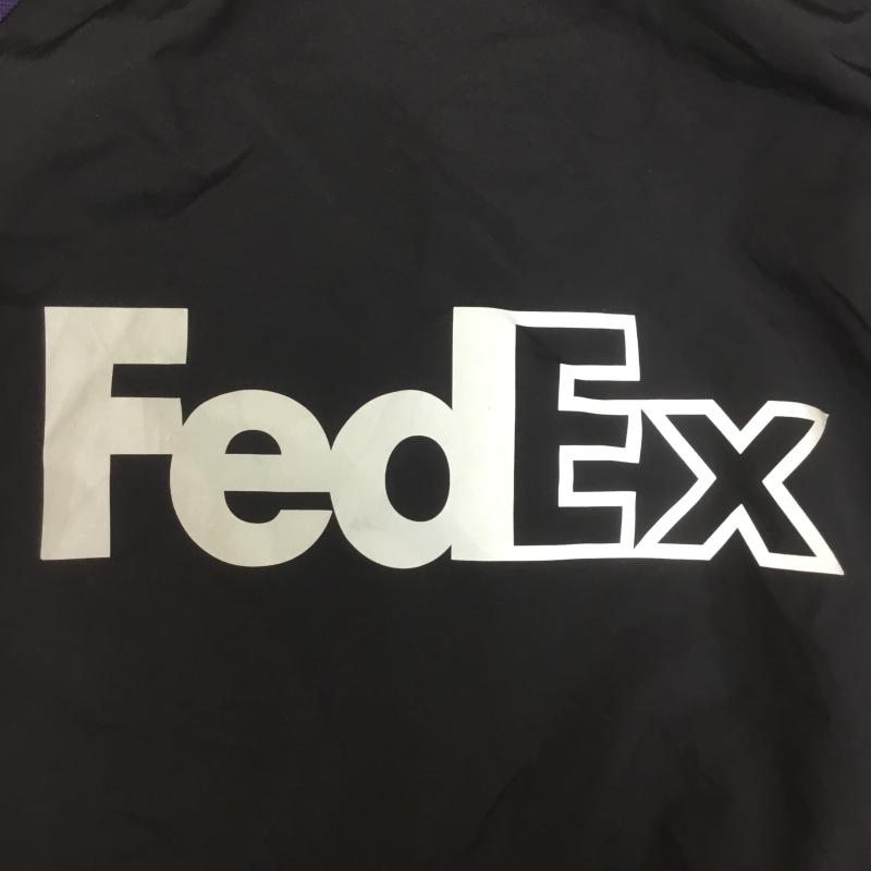 ユーズドクロージング used clothes ジャケット、上着 ジャケット、ブレザー FedEx フェデックス ナイロン ジャケット XL ロゴ、文字 紫 / パープル /  メンズ USED 古着 中古 10108201