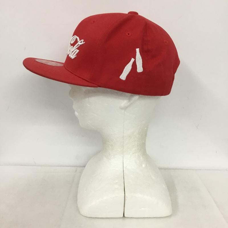 コカコーラ Coca Cola 帽子 キャップ ロゴ、文字 赤 / レッド /  メンズ USED 古着 中古 10149839