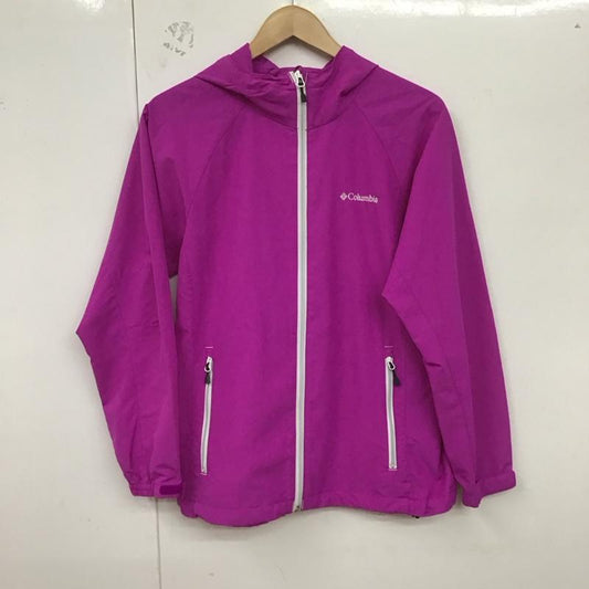 コロンビア Columbia ジャケット、上着 ジャンパー、ブルゾン M 無地 紫 / パープル /  レディース USED 古着 中古 10129493