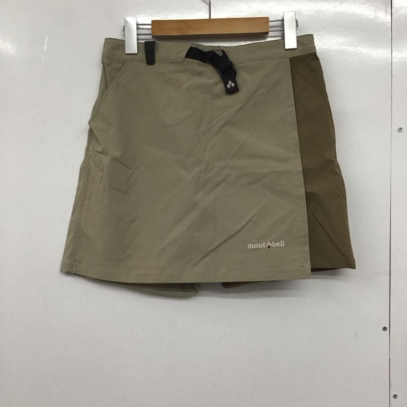 モンベル mont-bell パンツ ショートパンツ 1105583 O.D.ラップ ショーツ M ロゴ、文字 マルチカラー / マルチカラー /  レディース USED 古着 中古 10147653