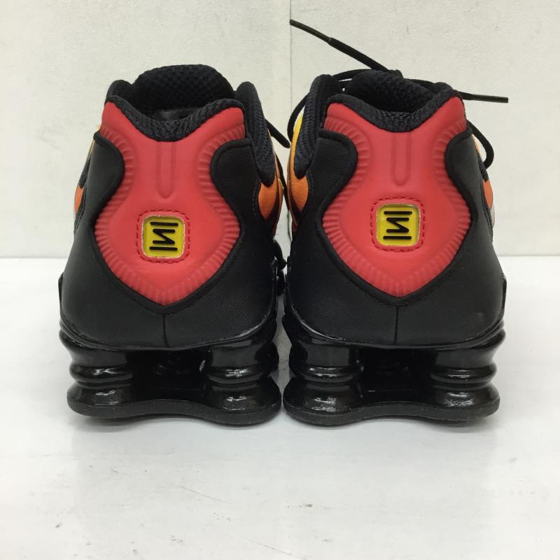 ナイキ NIKE スニーカー スニーカー AV3595-004 Shox TL Sunrise 26.0cm ロゴ、文字 黒 / ブラック / X 赤 / レッド /  メンズ USED 古着 中古 10133949