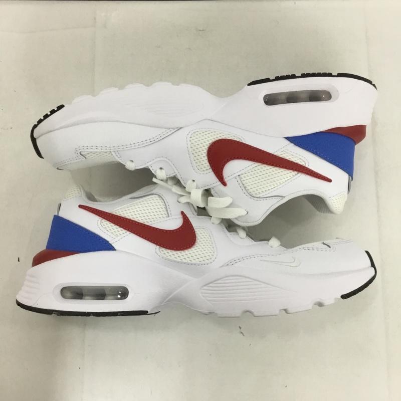 ナイキ NIKE スニーカー スニーカー CJ1670 100 AIR MAX FUSION 27.5cm 箱有 27.5cm ロゴ、文字 白 / ホワイト / X 青 / ブルー / X 赤 / レッド /  メンズ USED 古着 中古 10137992