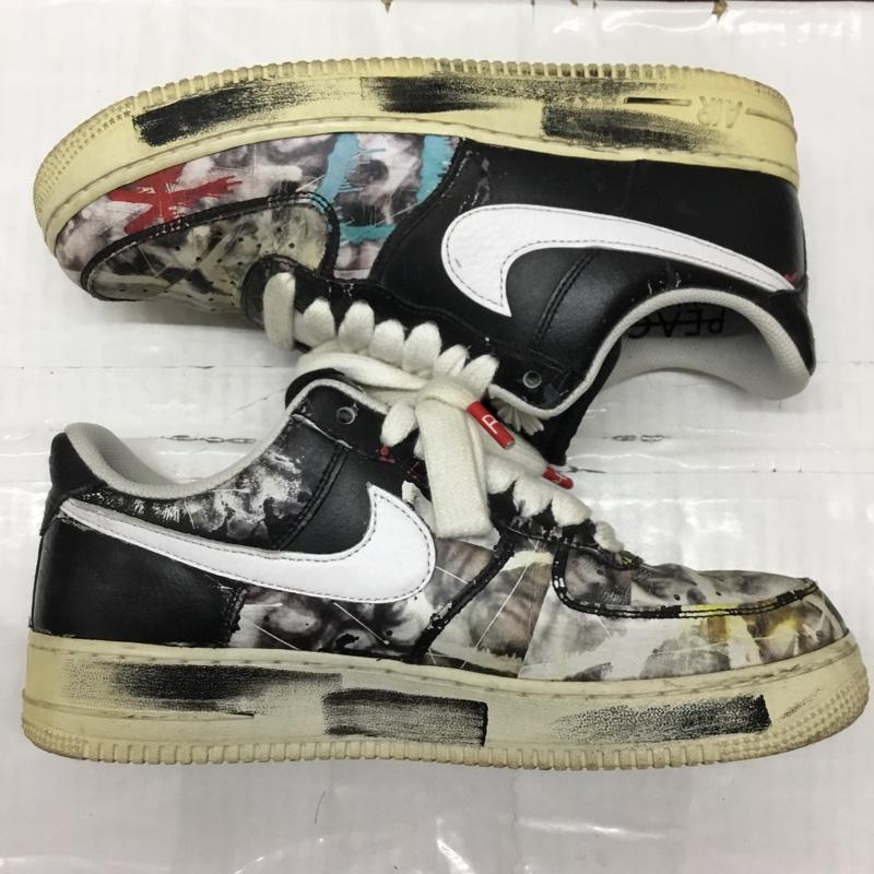ナイキ NIKE スニーカー スニーカー AQ3692 001 AIR FORCE 1 07 PARA-NOISE PEACEMINUSONE G-DRAGON 27.5cm 箱有 27.5cm ロゴ、文字 マルチカラー / マルチカラー /  メンズ USED 古着 中古 10122240