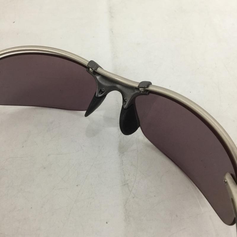 スワンズ Swans めがね・サングラス サングラス SA-520 偏光レンズ ULTRA LENS 箱有 スポーツサングラス ロゴ、文字 銀 / シルバー / X 紫 / パープル /  メンズ USED 古着 中古 10141090