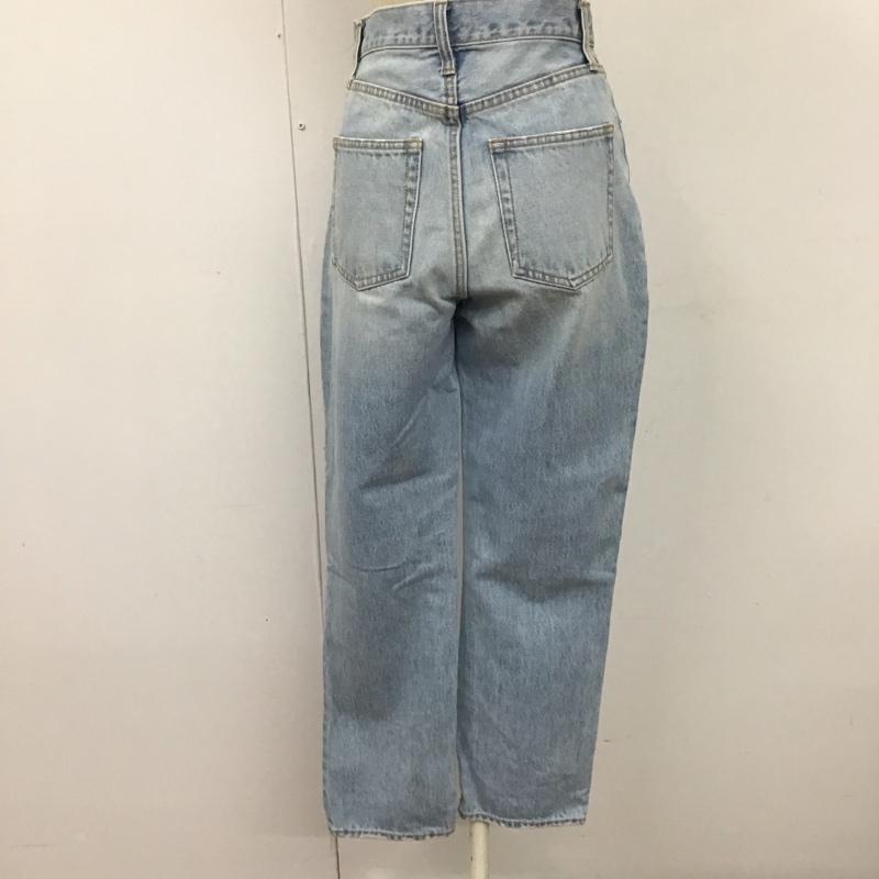 アズールバイマウジー AZUL BY MOUSSY パンツ デニム、ジーンズ 250DSA11-336J HIGH WAIST DENIM STRAIGHT S 無地 水色 / ライトブルー /  レディース USED 古着 中古 10120017