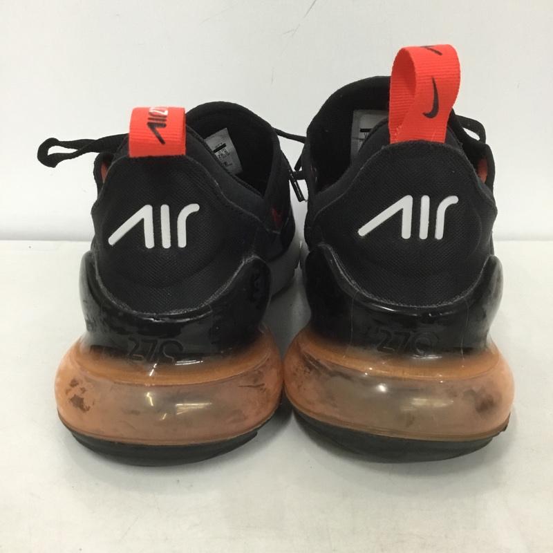 ナイキ NIKE スニーカー スニーカー AH8050-015 AIR MAX 270 26.5cm 26.5cm ロゴ、文字 黒 / ブラック / X 灰 / グレー / X 橙 / オレンジ /  メンズ USED 古着 中古 10143018