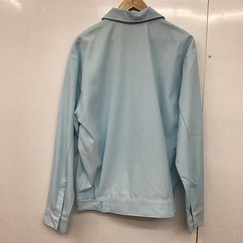 アディダス adidas ジャケット、上着 ジャケット、ブレザー hk2918 ジップアップジャケット アウター XL 無地 水色 / ライトブルー /  メンズ USED 古着 中古 10143149