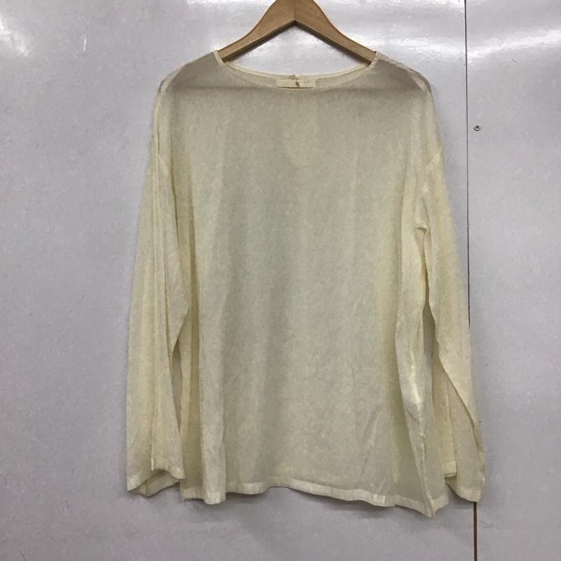 レプシィム LEPSIM カットソー 長袖 FREE 無地 白 / ホワイト /  レディース USED 古着 中古 10144554