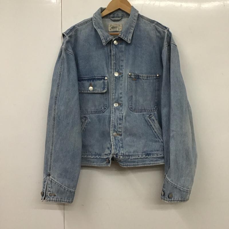 ポロラルフローレン POLO RALPH LAUREN ジャケット、上着 ジャケット、ブレザー デニムジャケット Gジャン アウター カジュアルジャケット M 無地 インディゴ / インディゴ /  メンズ USED 古着 中古 10130363