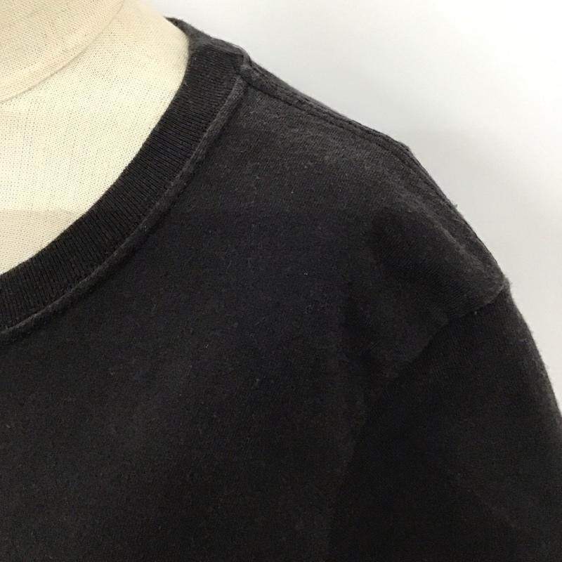 チャンピオン Champion Tシャツ 半袖 半袖カットソー プリントTシャツ クルーネックカットソー S ロゴ、文字 黒 / ブラック /  レディース USED 古着 中古 10116315