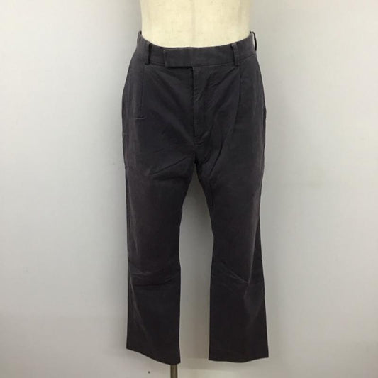 エルメネジルド・ゼニア Ermenegildo Zegna パンツ チノパン チノパン カジュアルパンツ ワイドパンツ ストレートパンツ L 無地 紺 / ネイビー /  メンズ USED 古着 中古 10112741