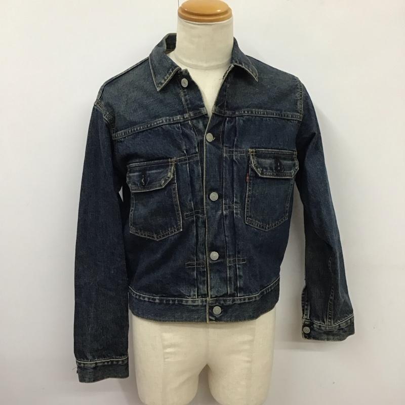 リーバイストラウスアンドコー Levi Strauss & co. ジャケット、上着 ジャケット、ブレザー デニムジャケット カラージャケット 長袖ジャケット ブルゾン Gジャン 古着 40 無地 インディゴ / インディゴ /  メンズ USED 古着 中古 10123828