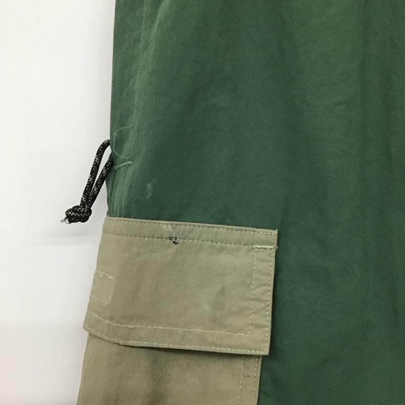 アディダス adidas パンツ ワークパンツ、ペインターパンツ gn3291 UTLTY2IN1PANTS カーゴパンツ ワイドパンツ S ロゴ、文字 カーキ / カーキ /  メンズ USED 古着 中古 10139883