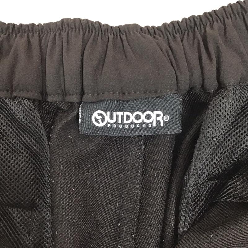 アウトドア OUTDOOR ボトムス ボトムス 087020 クライミングパンツ イージーパンツ L ロゴ、文字 黒 / ブラック /  メンズ USED 古着 中古 10117068