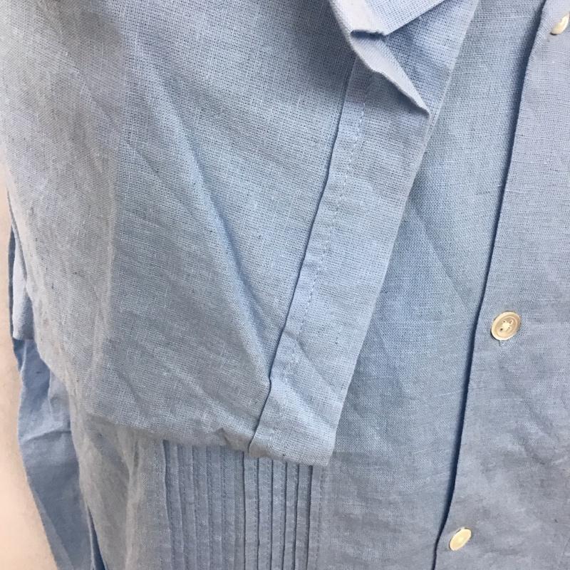 フリークスストア FREAK S STORE シャツ、ブラウス 半袖 M 無地 水色 / ライトブルー /  メンズ USED 古着 中古 10128315