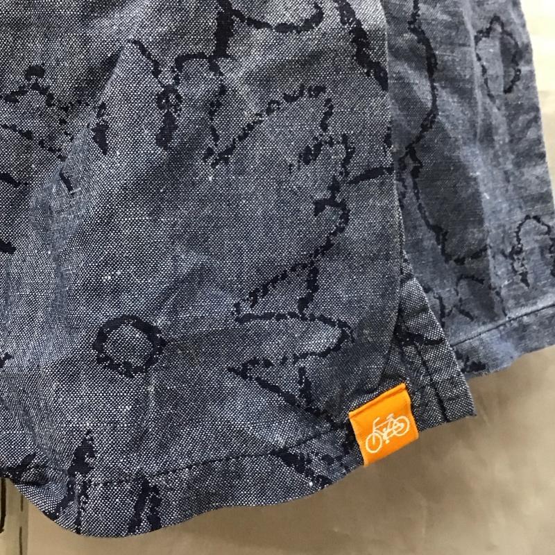 ソウソウ SOU・SOU パンツ ショートパンツ SL9425738 le coq sportif FREE 総柄 水色 / ライトブルー /  レディース USED 古着 中古 10123416