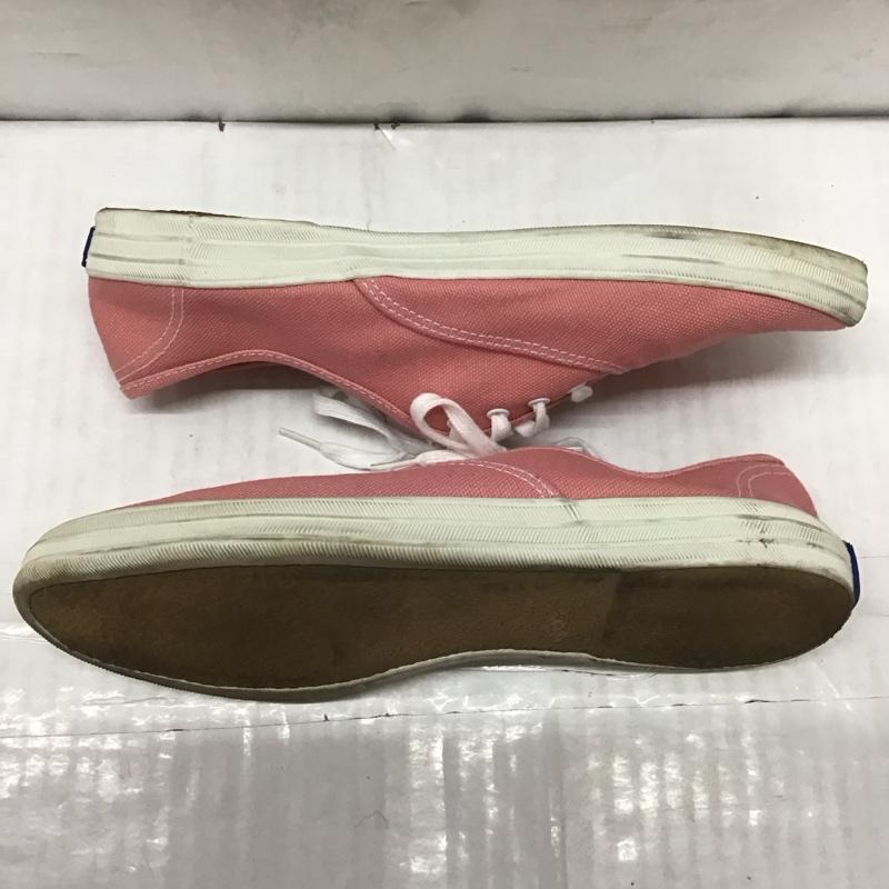 ケッズ Keds スニーカー スニーカー 5041 キャンバス US7 US：7 ロゴ、文字 桃 / ピンク /  レディース USED 古着 中古 10118788