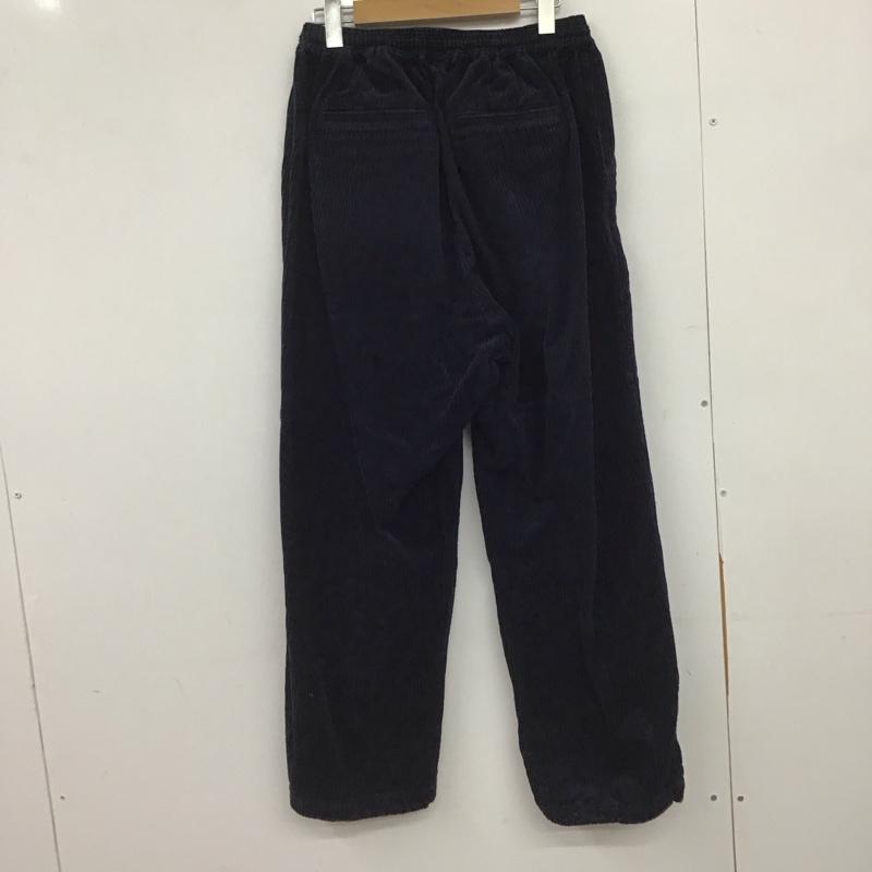 ケボズ KEBOZ パンツ ワークパンツ、ペインターパンツ コーデュロイパンツ ワイドパンツ カジュアルパンツ L 無地 紺 / ネイビー /  メンズ USED 古着 中古 10148062