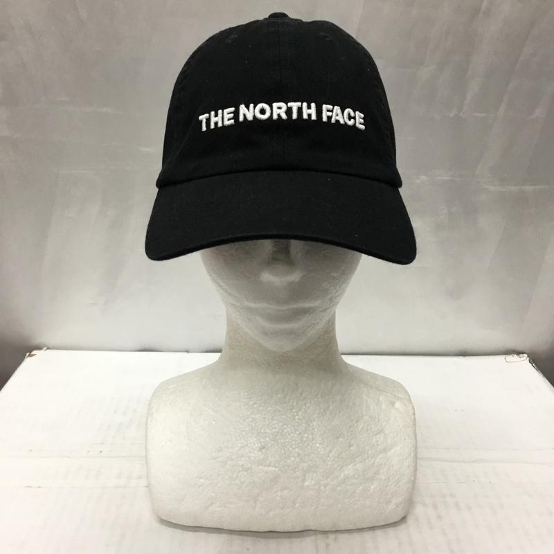 ザノースフェイス THE NORTH FACE 帽子 キャップ NF0A5FY1 HORIZONTAL EMBRO BALLCAP ロゴ、文字 黒 / ブラック /  メンズ USED 古着 中古 10111056