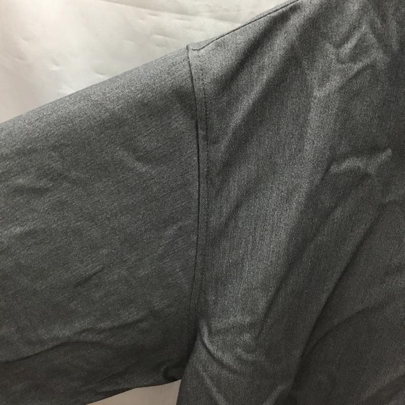 クラフトスタンダードブティック CRAFT STANDARD BOUTIQUE シャツ、ブラウス 半袖 PP32M0A0600 オープンカラーシャツ L 無地 灰 / グレー /  メンズ USED 古着 中古 10119326