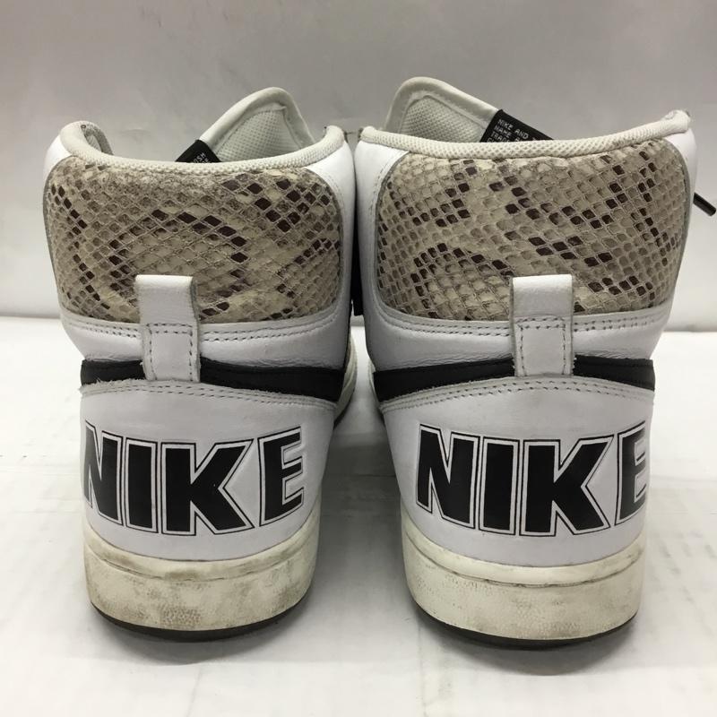 ナイキ NIKE スニーカー スニーカー FB1318-100 TERMINATOR HIGH 28cm 箱有 スネーク 28.0cm ロゴ、文字 白 / ホワイト / X 黒 / ブラック / X ベージュ / ベージュ /  メンズ USED 古着 中古 10107571