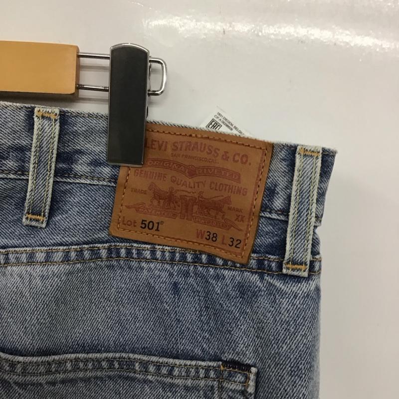 リーバイストラウスアンドコー Levi Strauss & co. パンツ デニム、ジーンズ デニムパンツ スリムパンツ カジュアルパンツ ストレッチパンツ 38 無地 インディゴ / インディゴ /  メンズ USED 古着 中古 10148319